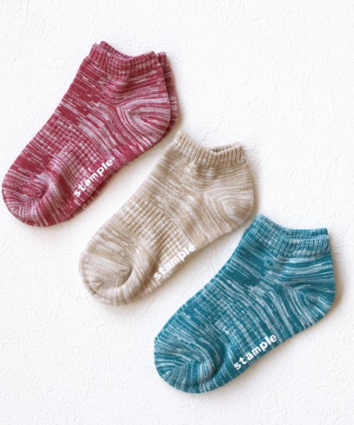 stample（スタンプル）の「アンクルソックス 【3足セット】（ソックス/靴下・キッズ・C/D/E/F/G/H/A/B・LL/S/M/L）」の7枚目の写真