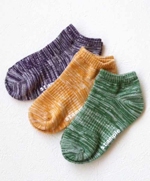 stample（スタンプル）の「アンクルソックス 【3足セット】（ソックス/靴下・キッズ・C/D/E/F/G/H/A/B・LL/S/M/L）」の8枚目の写真