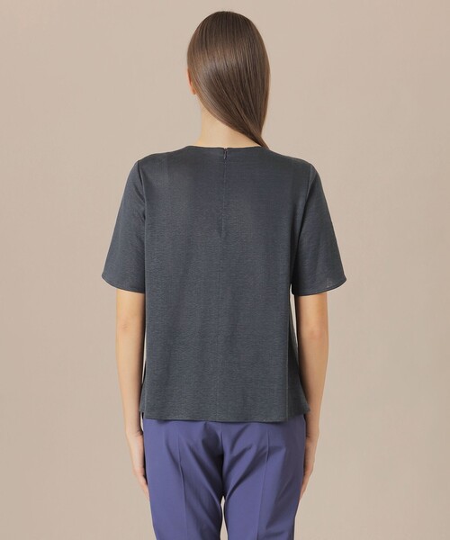 MACKINTOSH LONDON（マッキントッシュ ロンドン）の「シルケットリネンプルオーバー（Tシャツ/カットソー・レディース・オレンジ/ネイビー/ホワイト/ブラウン系その他4・38/40）」の15枚目の写真