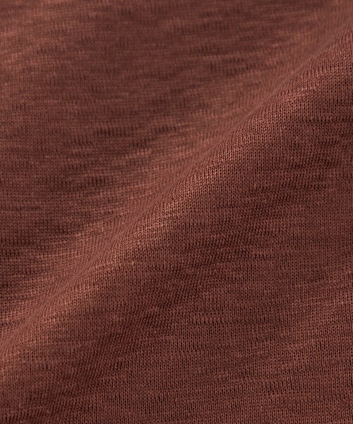 MACKINTOSH LONDON（マッキントッシュ ロンドン）の「シルケットリネンプルオーバー（Tシャツ/カットソー・レディース・オレンジ/ネイビー/ホワイト/ブラウン系その他4・38/40）」の18枚目の写真