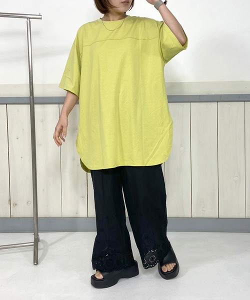 CRB（シーアールビー）の「スカラップレースペチパンツ（その他パンツ・レディース・ブラック/カーキ/オフホワイト/ブラウン・F）」の13枚目の写真