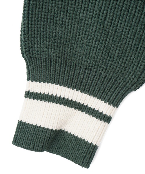 MILKFED.（ミルクフェド）の「COLLEGE CARDIGAN（カーディガン/ボレロ・レディース・アッシュ/グリーン/ネイビー・ONE SIZE）」の13枚目の写真