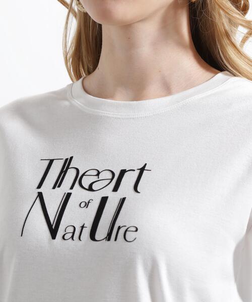 PINKY&DIANNE(ピンキーアンドダイアン)の「◆"The art of Nature"Tシャツ(Tシャツ/カットソー・レディース・ホワイト/グレー・38)」の19枚目の写真