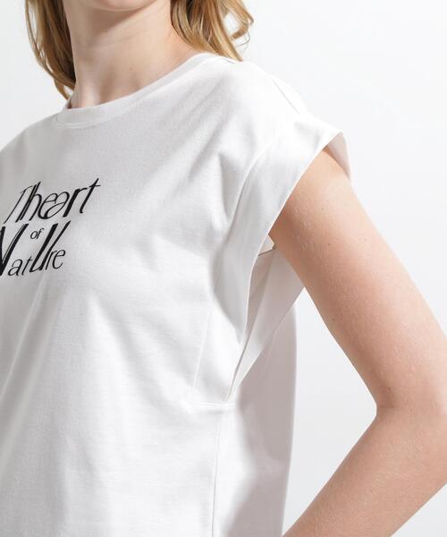 PINKY&DIANNE(ピンキーアンドダイアン)の「◆"The art of Nature"Tシャツ(Tシャツ/カットソー・レディース・ホワイト/グレー・38)」の20枚目の写真