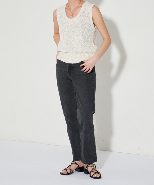 LE TALON（ルタロン）の「GRISE3.5cmクロスメタルストリングサンダル（サンダル・レディース・ブラック系その他/アイボリー/ブラウン・SMALL/MEDIUM/LARGE/X-LARGE）」の11枚目の写真