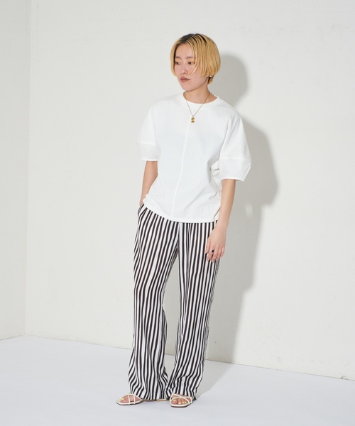 LE TALON（ルタロン）の「GRISE3.5cmクロスメタルストリングサンダル（サンダル・レディース・ブラック系その他/アイボリー/ブラウン・SMALL/MEDIUM/LARGE/X-LARGE）」の13枚目の写真