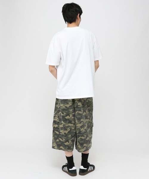 3.3 Field Trip (3.3フィールドトリップ)の「3.3 Field Trip/メタルスタッズ半袖T(Tシャツ/カットソー・メンズ・ホワイト/ブラウン/ブラック・LARGE/MEDIUM)」の6枚目の写真