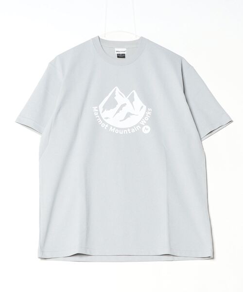 MARMOT（マーモット）の「マーモット  Mt.Precious T-Shirts（Tシャツ/カットソー・メンズ・ネイビー/ブラウン/グレー・M/L/LL）」の2枚目の写真