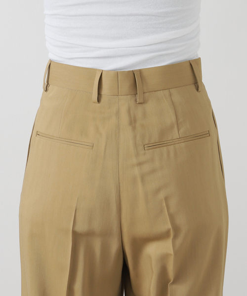 Deuxieme Classe パンツ（その他） ベージュ 0204125A0109 セール】Peters suit タックパンツ（その他パンツ）｜Deuxieme