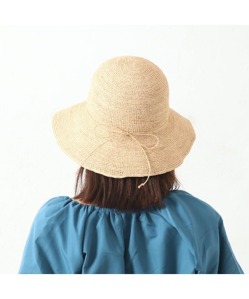 salle de bal（サルデバル）の「【 polka polka / ポルカポルカ 】 ラフィアハット　SDI（ハット・レディース・ベージュ/ベージュ系その他・FREE）」の9枚目の写真