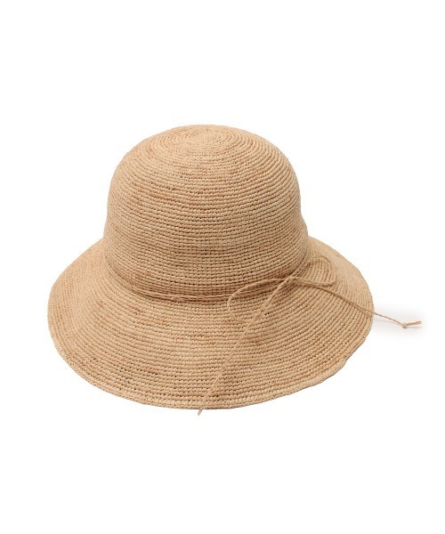 salle de bal（サルデバル）の「【 polka polka / ポルカポルカ 】 ラフィアハット　SDI（ハット・レディース・ベージュ/ベージュ系その他・FREE）」の11枚目の写真