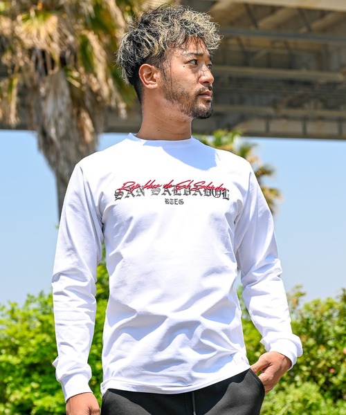 adamsJUGGLER(アダムスジャグラー)の「RTEGS2/OEロンティー(Tシャツ/カットソー・メンズ・ブラック/ホワイト・S/M/L/XL/XXL)」の7枚目の写真