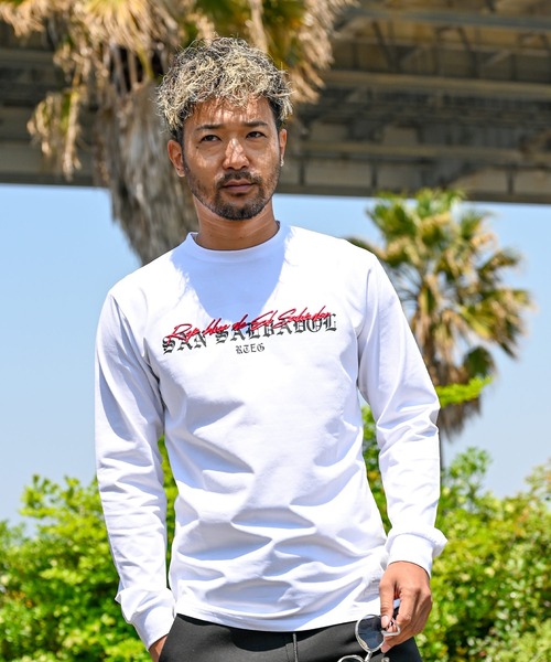 adamsJUGGLER(アダムスジャグラー)の「RTEGS2/OEロンティー(Tシャツ/カットソー・メンズ・ブラック/ホワイト・S/M/L/XL/XXL)」の8枚目の写真