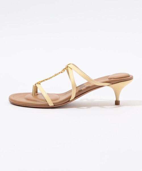 JACQUEMUS(ジャックムス)の「JACQUEMUS LES SANDALES PRALU ミュールサンダル(サンダル・レディース・ブラック系その他/ライトベージュ・37/36/38)」の4枚目の写真