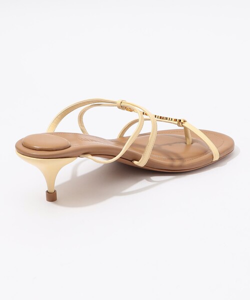 JACQUEMUS(ジャックムス)の「JACQUEMUS LES SANDALES PRALU ミュールサンダル(サンダル・レディース・ブラック系その他/ライトベージュ・37/36/38)」の6枚目の写真