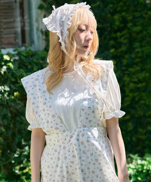 kutir(クティール)の「【クティールとレトロ】アソートキャンディパフプルオーバー / Tシャツ(Tシャツ/カットソー・レディース・ホワイト系その他/オフホワイト/ブルー/ベージュ/パープル・FREE)」の1枚目の写真