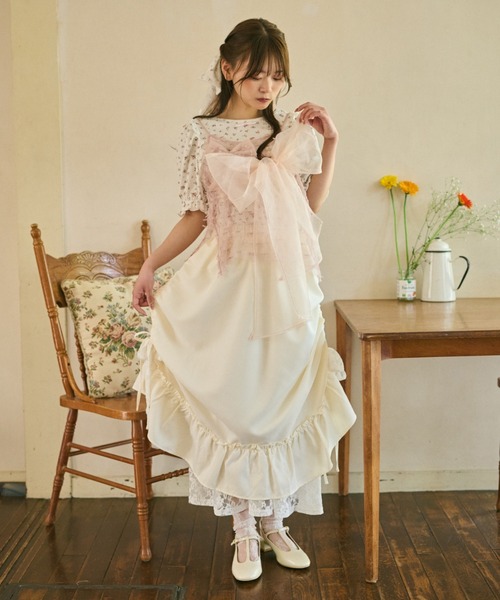 kutir(クティール)の「【クティールとレトロ】アソートキャンディパフプルオーバー / Tシャツ(Tシャツ/カットソー・レディース・ホワイト系その他/オフホワイト/ブルー/ベージュ/パープル・FREE)」の22枚目の写真