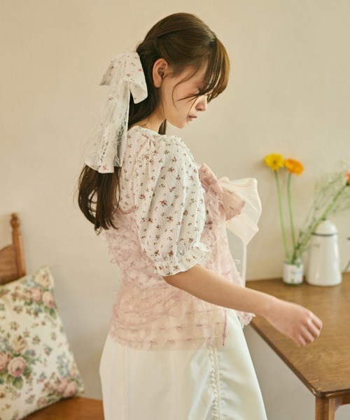 kutir(クティール)の「【クティールとレトロ】アソートキャンディパフプルオーバー / Tシャツ(Tシャツ/カットソー・レディース・ホワイト系その他/オフホワイト/ブルー/ベージュ/パープル・FREE)」の19枚目の写真