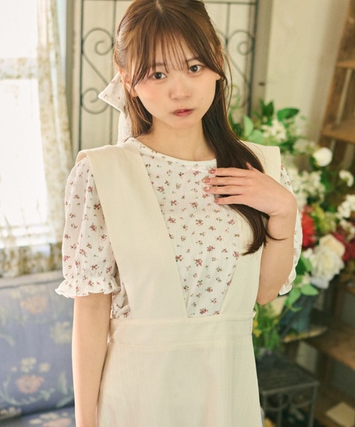 kutir(クティール)の「【クティールとレトロ】アソートキャンディパフプルオーバー / Tシャツ(Tシャツ/カットソー・レディース・ホワイト系その他/オフホワイト/ブルー/ベージュ/パープル・FREE)」の10枚目の写真