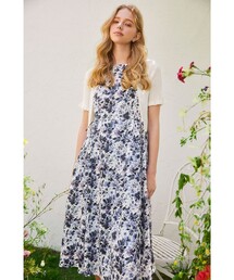 TOCCA花柄ワンピース ☆TOCCA 2021 HOLIDAY COLLECTION 花柄ワンピース☆