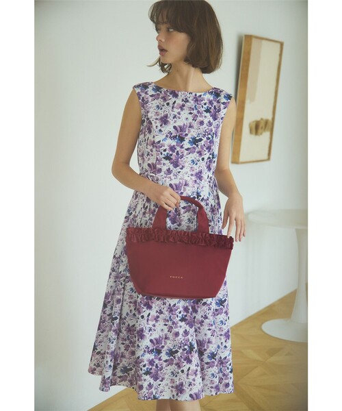 TOCCA(トッカ)の「SEA SPRAY ドレス(ワンピース・レディース・ブラック系5/ライラック系5・2/0/4/6)」の9枚目の写真