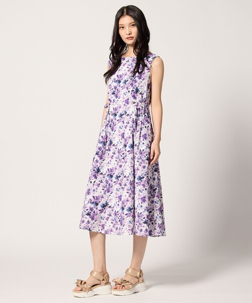 TOCCA(トッカ)の「SEA SPRAY ドレス(ワンピース・レディース・ブラック系5/ライラック系5・2/0/4/6)」の11枚目の写真