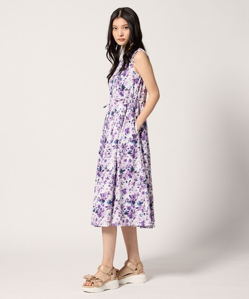 TOCCA(トッカ)の「SEA SPRAY ドレス(ワンピース・レディース・ブラック系5/ライラック系5・2/0/4/6)」の14枚目の写真