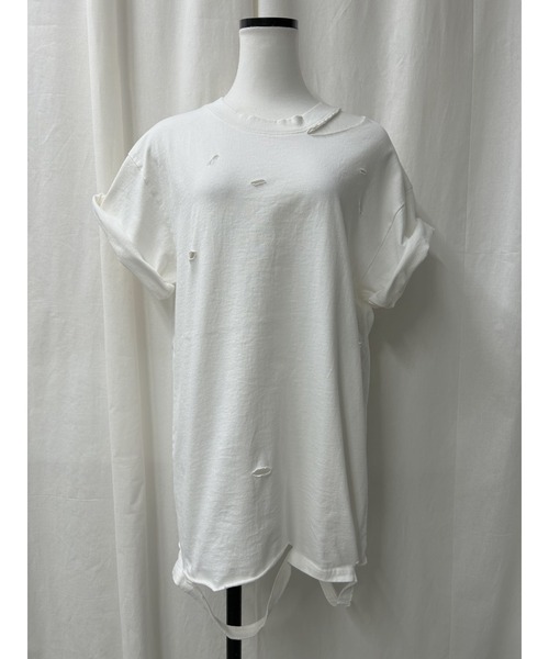 PROVOKE Tシャツ damage Tshirt PV-010051 damage Tshirt(black) | PROVOKE design boutique