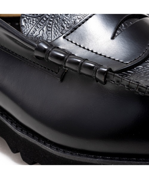 The Kenford Fineshoes(ケンフォードファインシューズ)の「ケンフォード ファインシューズ メンズ K005 タンクソール ローファー(ローファー・メンズ・ブラック系その他/ブラック・25/25.5/26/26.5/27/27.5/28)」の21枚目の写真