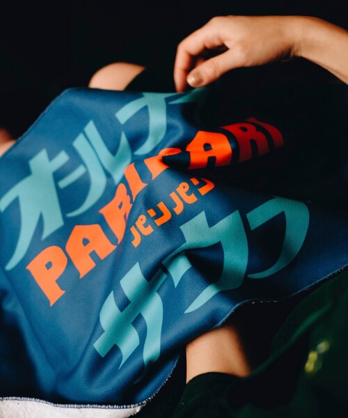 FREAK'S STORE(フリークスストア)の「PARIPARI × SAUVENIR × FREAK'S STORE/パリパリ × サウベニア × フリークスストア 別注 オールナイトサウナ タオル メッシュバッグセット(ショルダーバッグ・メンズ・グリーン・ONE SIZE)」の12枚目の写真
