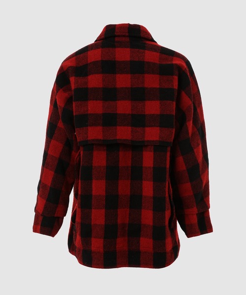 FILSON」W-NAME 縮絨 WOOL CHECK - LINED MACKINAW JACKET