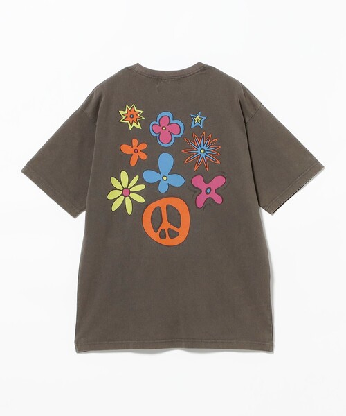 International Gallery BEAMS（インターナショナルギャラリービームス）の「【別注】U/MUSIC × IG / UNDERSONG De La Soul グラフィック Tシャツ ②（Tシャツ/カットソー・メンズ・レッド/ブラウン・S/M/L）」の5枚目の写真