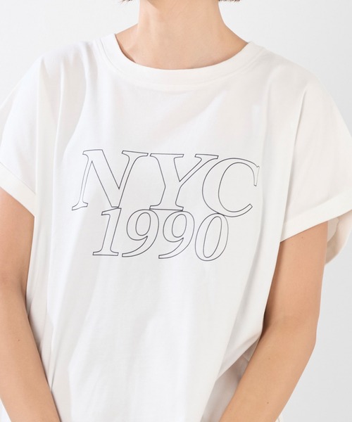 新品 MICA&DEAL 長袖スウェットTシャツ グレージュ 定価16500円