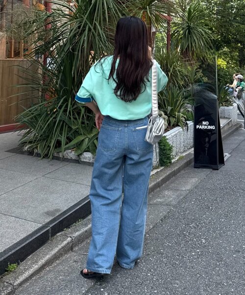 CIAOPANIC TYPY(チャオパニックティピー)の「【真夏でも着れる】ユニセックスキープシェイプフライス半袖Tee(Tシャツ/カットソー・メンズ・ライトグレー/ブラック/ホワイト/ベージュ/グレー/ミント/カーキ/ホワイト系その他・MEDIUM/LARGE/X-LARGE)」の22枚目の写真