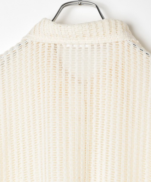 LEPSIM（レプシィム）の「メッシュポロ5分袖　574402（ポロシャツ・レディース・ネイビー/アイボリー/ブラック・FREE）」の15枚目の写真