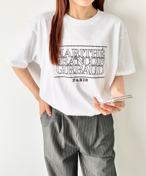 MARITHE + FRANCOIS GIRBAUD - マリテフランソワジルボー 七分袖Ｔシャツ MARITHE + FRANCOIS GIRBAUD マリテフランソワジルボー 日本製 7
