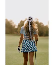 DEVEREUX GOLF（デヴァローゴルフ）の「DVRX Deform Checker Pleatedスカート（スカート）」
