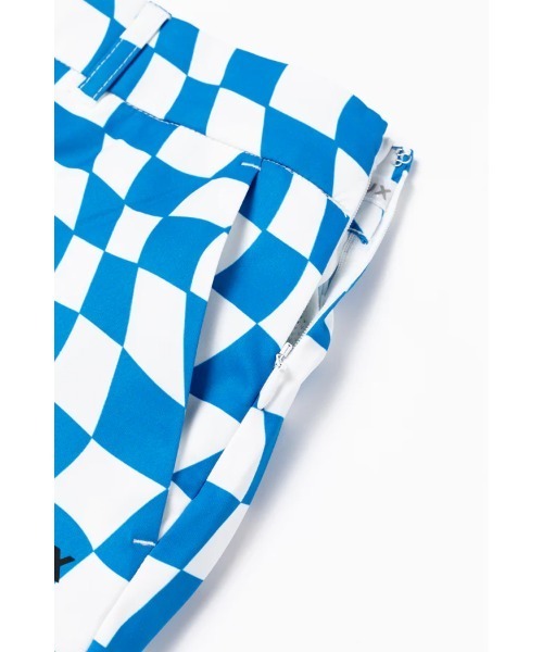 DEVEREUX GOLF（デヴァローゴルフ）の「DVRX Deform Checker Pleatedスカート（スカート・レディース・ホワイト×ブルー/ホワイト×ブラック・MEDIUM/SMALL）」の7枚目の写真