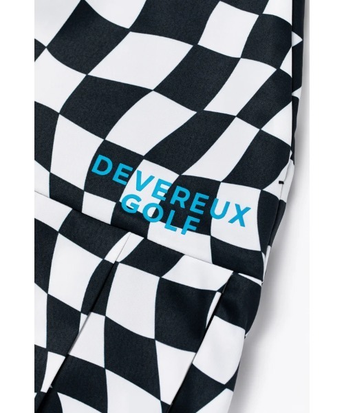DEVEREUX GOLF（デヴァローゴルフ）の「DVRX Deform Checker Pleatedスカート（スカート・レディース・ホワイト×ブルー/ホワイト×ブラック・MEDIUM/SMALL）」の14枚目の写真
