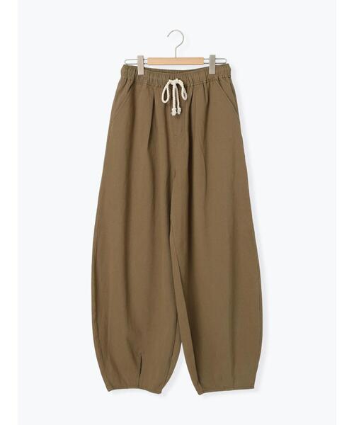 新品　タグ付　トゥモローランド　デニムスラックス　50 XL セール】デニム/ツイル裾タックバレルパンツ（その他パンツ