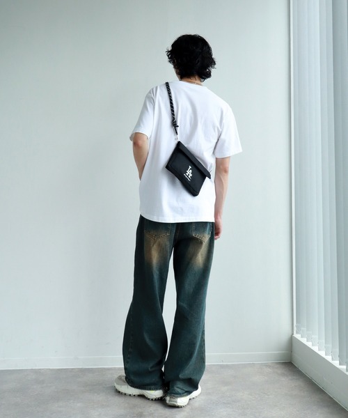 MLB（メジャーリーグベースボール）の「【MLB/メジャーリーグベースボール】コンパクト フラップミニショルダー/ポーチ（ショルダーバッグ・メンズ・ブラック系1/ブラック系2/ブラック系3・FREE）」の17枚目の写真