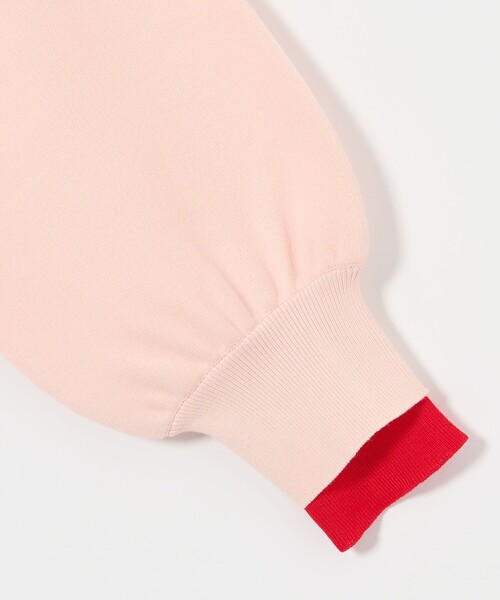 EMMEL REFINES（エメルリファインズ）の「＜EMMEL REFINES＞EM スウェットライク クルーネック ニットプルオーバー（ニット/セーター・レディース・ナチュラル/ライトピンク/ブラック・FREE）」の15枚目の写真