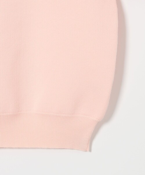EMMEL REFINES（エメルリファインズ）の「＜EMMEL REFINES＞EM スウェットライク クルーネック ニットプルオーバー（ニット/セーター・レディース・ナチュラル/ライトピンク/ブラック・FREE）」の16枚目の写真