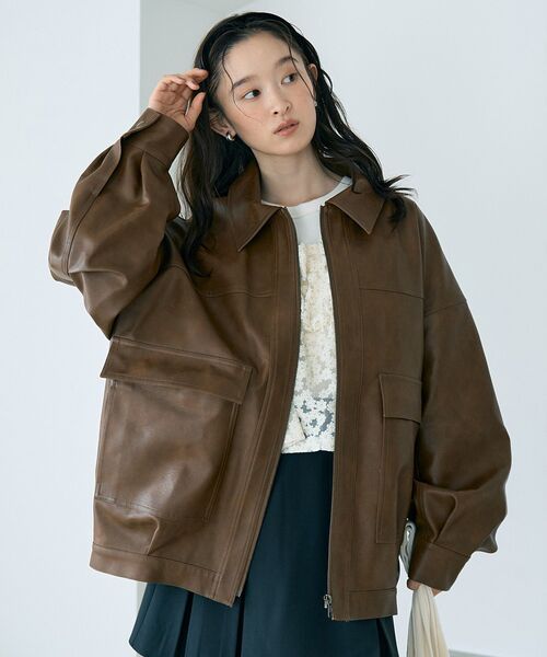 earth music&ecology(アースミュージックアンドエコロジー)の「キラキラフラワー刺繍ビスチェ(ベスト・レディース・ブラック/ブラウン/アイボリー・FREE)」の11枚目の写真