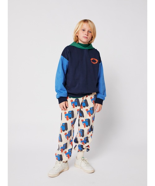 BOBO CHOSES（ボボショーズ）の「Doggy Mate all over joggings（スウェットパンツ・キッズ・オフホワイト・6-7YEAR/4-5YEAR/2-3YEAR/8-9y/10-11y/12-13y）」の7枚目の写真