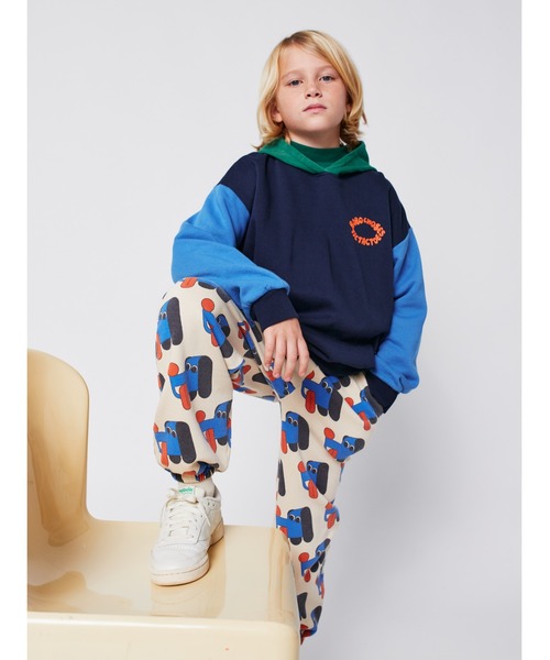 BOBO CHOSES（ボボショーズ）の「Doggy Mate all over joggings（スウェットパンツ・キッズ・オフホワイト・6-7YEAR/4-5YEAR/2-3YEAR/8-9y/10-11y/12-13y）」の8枚目の写真