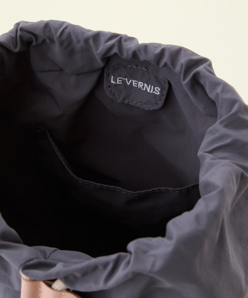 LE VERNIS（ル・ベルニ）の「【一部店舗限定】LE VERNIS(ル・ベルニ) 《撥水》Knapsack（バックパック/リュック・レディース・ブラック/グレー・FREE）」の9枚目の写真