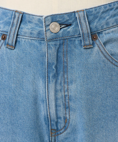 collex(コレックス)の「定番人気!美シルエット セミワイドデニム2(デニムパンツ・レディース・ホワイト/ネイビー/ブルー・1/2/3)」の15枚目の写真