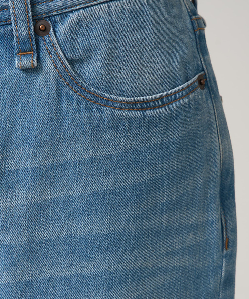 collex(コレックス)の「定番人気!美シルエット セミワイドデニム2(デニムパンツ・レディース・ホワイト/ネイビー/ブルー・1/2/3)」の20枚目の写真