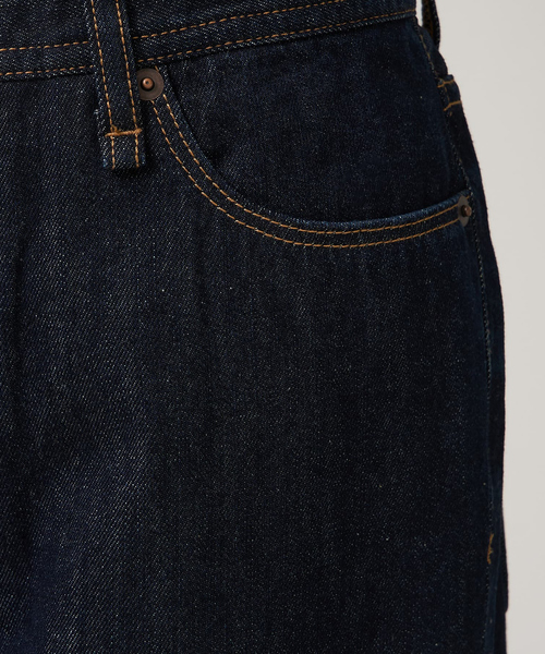 collex(コレックス)の「定番人気!美シルエット セミワイドデニム2(デニムパンツ・レディース・ホワイト/ネイビー/ブルー・1/2/3)」の21枚目の写真